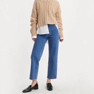 Levi's Ribcage Straight Ankle Jeans
